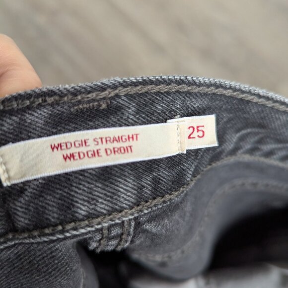 Levi's Black Distressed Jeans - Picture 3 of 3